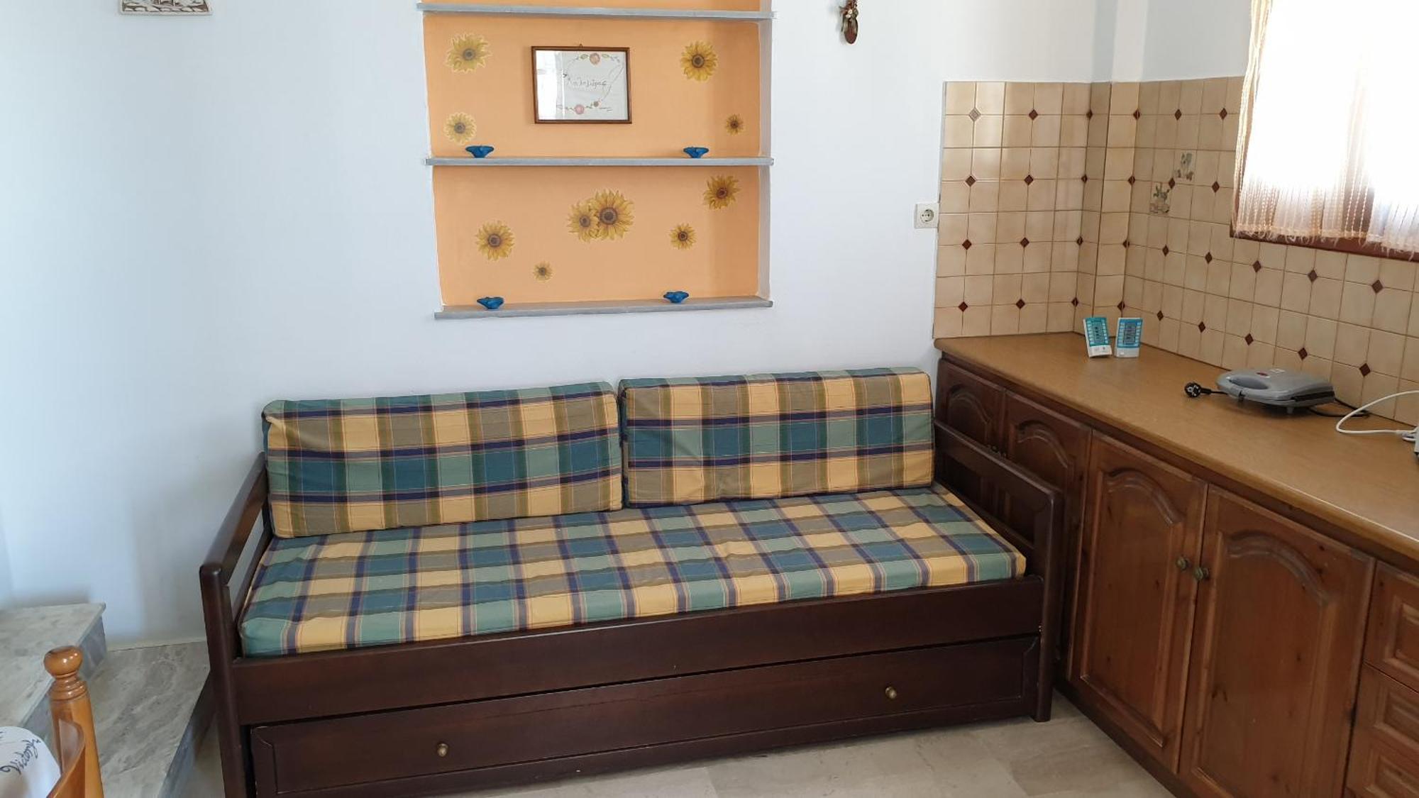 Galazio Kyma Appartement Agios Ioannis  Kamer foto